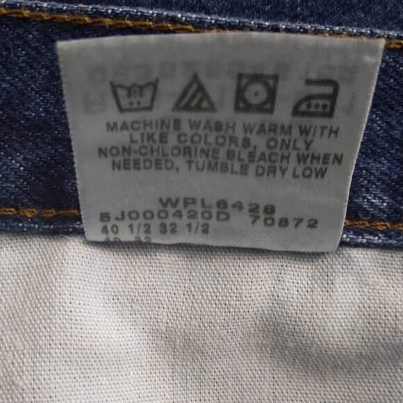 Lee | 100% Cotton 5 Pocket Jean 2040289 Reg Fit Straight Leg | Size 40X32 - Picture 10 of 11